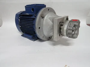 Parker H25AA1A Displacement Gear Pump C/W ASEA Motor 4kW 1710RPM USED - Picture 1 of 4