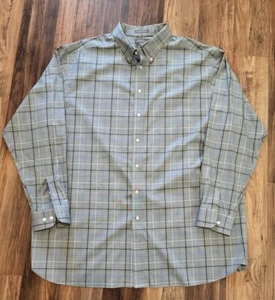 Daniel Cremieux Long Sleeve Button Up Shirt Size 3XT Blue Plaid - Picture 1 of 5
