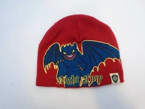 How to Train Your Dragon Night Fury Boys Beanie Hat 2010 - Picture 1 of 5