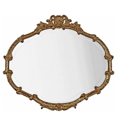 FRIEDMAN 兄弟 Louis XV 风格 Delanois Regence 金色框斜面镜 — 第 1/4 张图片