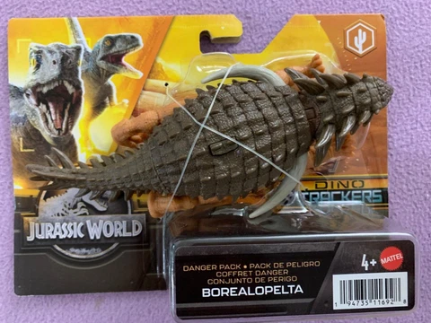 Jurassic World saga: BOREALOPELTA, Dino Trackers New Cover