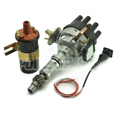 Land Rover Discovery V8 Distributor Ignition Coil and Converter Lead 3.5 3.9 - Image 1 of 4
