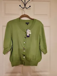 Ladies Short Sleeve Sweater, sz XL, by Apt.9 - Picture 1 of 4