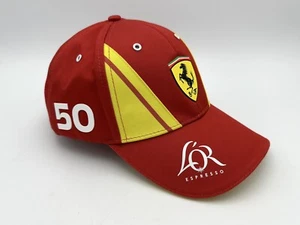 FERRARI 499P LE MANS WINNING CAR #50 DRIVERS CAP | ONE SIZE | OFFICIAL ACCESSORY - Picture 1 of 7