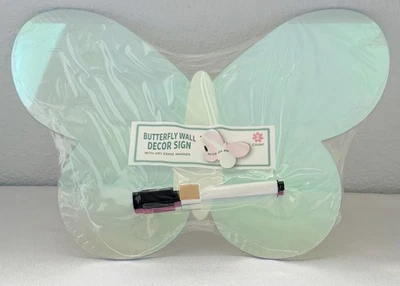 Nagelneu! Clear Butterfly Whiteboard mit Whiteboard Marker - Bild 1 von 2