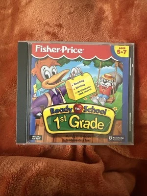 Ready For School (First Grade) PC CD Rom Fisher Price Ages 5-7 - Image 1 of 3