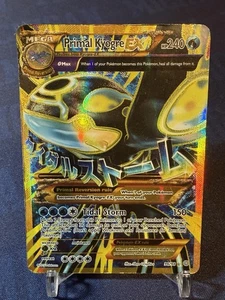 Primal Kyogre EX 96/98 Ancient Origins Poor Condition - Picture 1 of 8