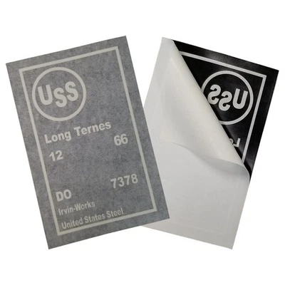 1966 USS Estados Unidos Acero Gas Tanque Plantilla Logo GM Chrysler Mopar Ford Foto 1 de 4