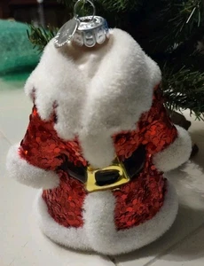Christopher Radko Celebrations 2011 Christmas Ornament SANTA SUIT - Picture 1 of 7