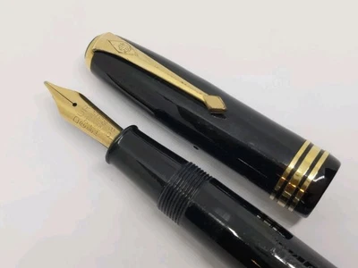 Vintage Conway Stewart #58 Fountain Pen In Black Serviced - Image 1 of 4
