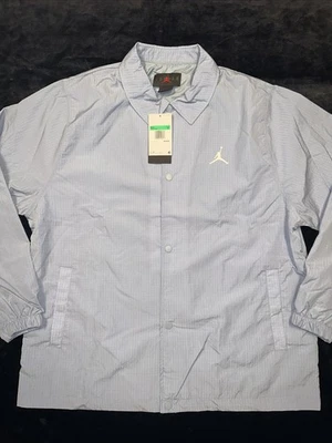 Chaqueta Nike Air Jordan Essentials Coaches FN4541-436 Azul Gris Para Hombre’s XL Foto 1 de 4