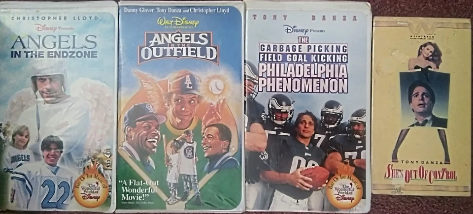 The Garbage Picking Field Goal Kicking Philadelphia Phenomenon 4 VHS Tape Lot - Image 1 of 1