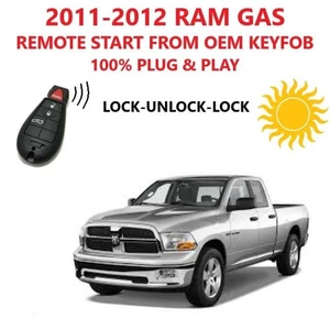 Plug & Play Remote Starter 2011-2012 fits Dodge RAM Gas Engine - Picture 1 of 1