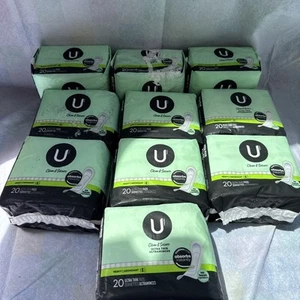 U by Kotex Security Ultra Thin Pads, Heavy Flow, Unscented 200Count (10 Packs) - Picture 1 of 4