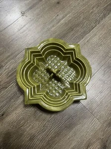 Vintage Atlantic Mold Retro Large Ashtray Mid Century green - Picture 1 of 5