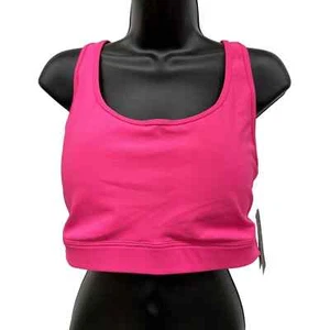NWT Sz 3X Women’s Ideology Medium Impact Sports Bra. Molten Pink - Picture 1 of 5