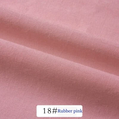 1Yard*148cm Plain Cotton Fabric Lining Combed 60s Thin Cotton Gauze Material - Image 1 of 4