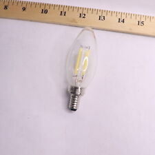 EcoSmart B11 Dimmable LED Light Bulb Clear Glass Daylight 1004892337