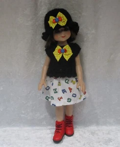 Hecho a mano BETSY McCALL #84 conjunto de ropa, sombrero, top y falda - Imagen 1 de 3