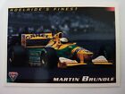 Martin Brundle 1994 Adelaide's Finest Futera F1 Formula 1 Card Number 39