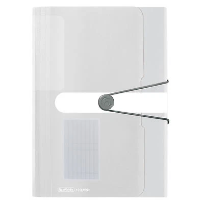 Herlitz Fächermappe A4 easy orga to go Pastell transparent 12 Fächer folder file