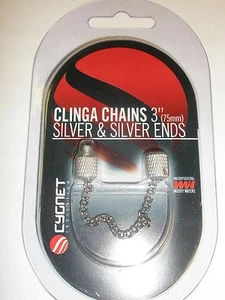 Cygnet Clinga Chains Silver 3" Carp fishing tackle - Picture 1 of 1