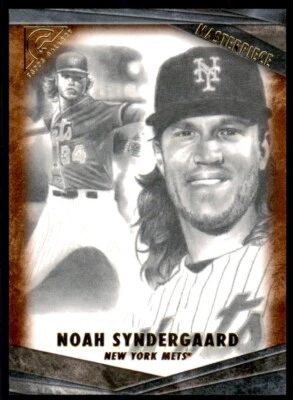 2018 Topps Gallery Masterpiece Orange #M12 Noah Syndergaard /25 - Image 1 of 2