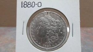 1880 O morgan dollar AU - Picture 1 of 2