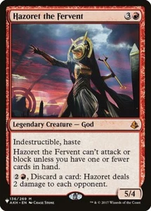 MTG HAZORET THE FERVENT EXC - HAZORET LA FERVENTE - TLI - MAGIC - Picture 1 of 1