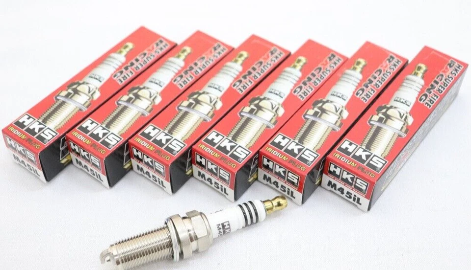 HKS Super Fire Racing Plug (6pcs) Long Reach Type φ14 x 26.5mm 50003-M45iL x 6 Foto 1 de 1