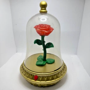 Disney Beauty and the Beast Rose Night Lamp β Disney Store β Battery Operated - Picture 1 of 3