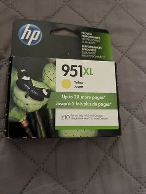 HP 951XL Yellow Jaune Ink Cartridge CN048AN - Image 1 of 2