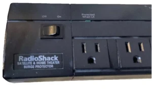 PROTECTOR CONTRA SOBRETENSIONES RADIOSHACK & SATELLITE & HOME THEATRE, 6 tomas, No.61-2238, Ant/Catv - Imagen 1 de 7
