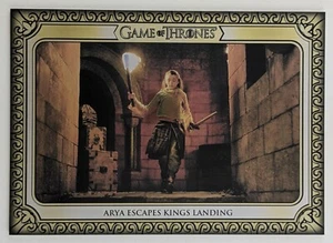 2019 Rittenhouse Game of Thrones Inflexions #20 Arya Escapes Kings Landing - Picture 1 of 2