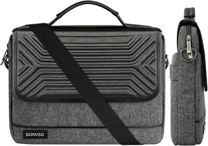 17 Inch Multifunctional Laptop Sleeve With Strap Business Briefcase Waterproof M - Picture 1 of 1