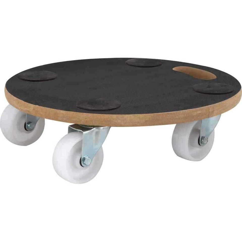 Transportroller Ø 38 cm massiv 200 kg Tragkraft Möbelroller Rollbrett 4 Rollen  - Bild 1 von 1