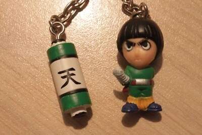 Coleccionista Naruto MINI Llavero Años 2000 RARO - Rock Lee  Foto 1 de 2