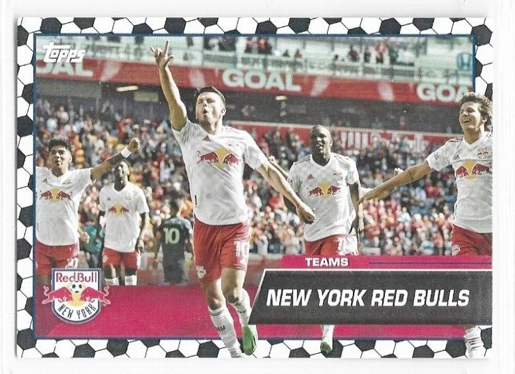 New York Red Bulls 2023 Topps MLS Soccer Tile #22 - Image 1 of 1