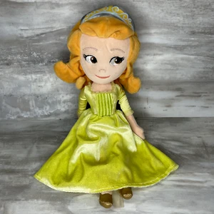 Disney Princess Amber Plush Doll 13" Soft Toy Sofia the First Velvet Green Dress - Picture 1 of 5