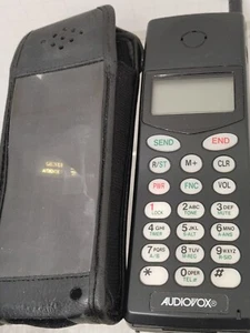 Audiovox MVX-460 Black Vintage Cell Phone - Afbeelding 1 van 4