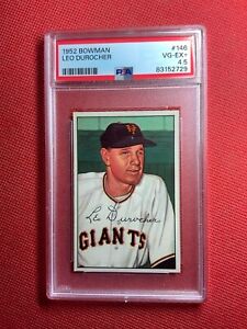 1952 Bowman - #146 Leo Durocher Giants PSA 4.5 HOF