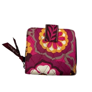 Cartera Vera Bradley Mini Sip Estampado Carnaby - Imagen 1 de 6