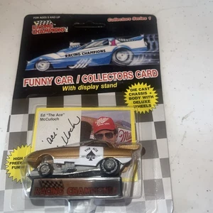 1989 Racing Champions Funny Car | Ed McCulloch 'The Ace' 1:64 Drag Car - Picture 1 of 1