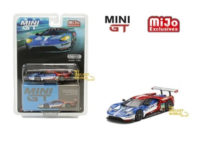 1/64 MINIGT#278 FORD GT LMGTE PRO #68 2016 24H LE MANS CLASS WINNER GANASSI TEAM - Image 1 of 4