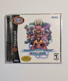 Phantasy Star Online Sega Dreamcast Complete Tested Working