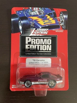 JOHNNY LIGHTNING 1:64 ‘78 Corvette Limited Edition 1 of 5000 nuova - Immagine 1 di 4