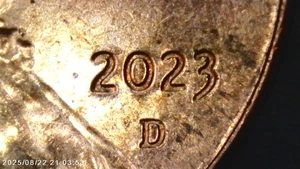 2023 D Lincoln Shield Penny ERROR DDO DDR Circulated EXACT COIN - Picture 1 of 18
