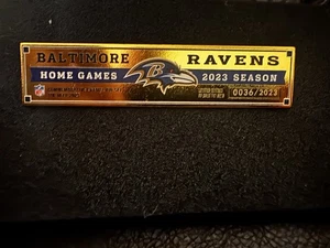 Baltimore Ravens 2023 Season Pin - Picture 1 of 1