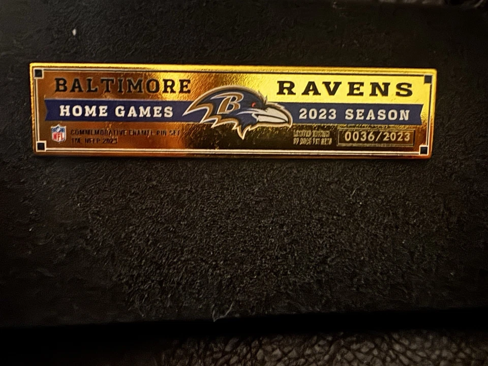 Baltimore Ravens 2023 Season Pin - Image 1 of 1