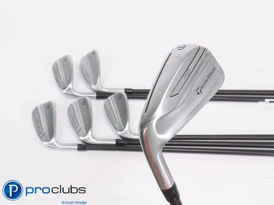 Left Handed TaylorMade '19 P-790 6-PW,AW IRON SET LAGolf Stiff Flex Graph +1/2" - Image 1 of 4